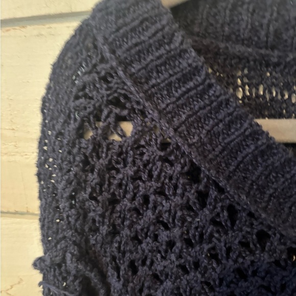 Free People Midnight Blue Knit Sweater in size XS - Picture 5 of 14